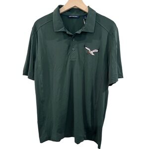 Cutter & Buck Philadelphia Eagles Historic Coastline Eco Recycled Men's Polo M